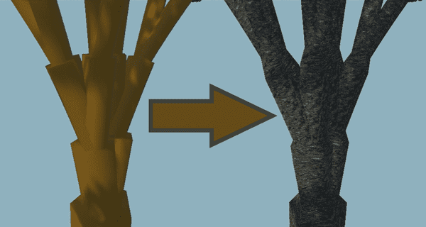 Procedurally Generating plant stems